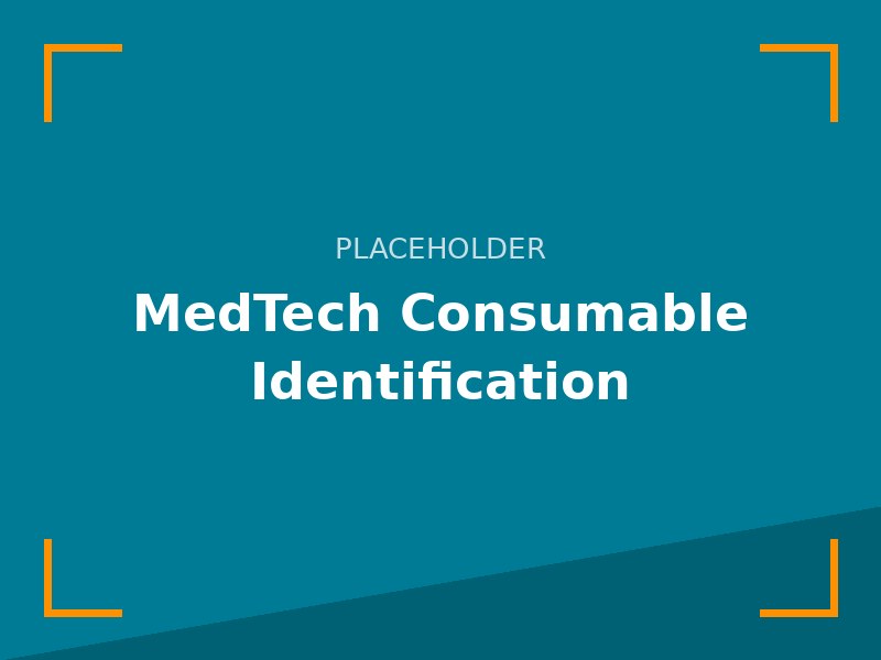 MedTech Consumable Identification
